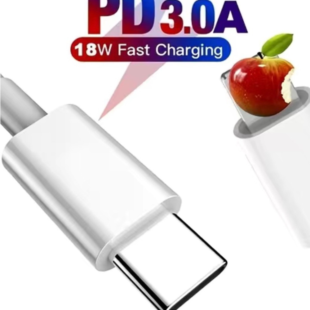 20 watt of charging cable. Type C charging cable for I phone 14 13 12 11 pro max